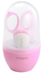 BABYONO Zestaw do pielęgnacji paznokci 398/02 Różowy