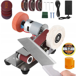 Szlifierka taśmowa akumulatorowe Runren 100 W 24 V