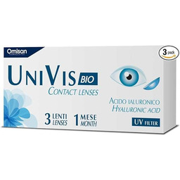 Soczewki Kontaktowe Univis Bio do korekcji krótkowzroczności -2,75