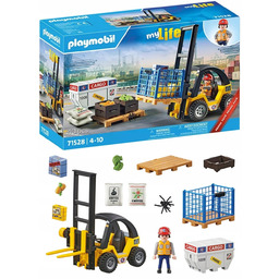 Playmobil 71528 Wózek widlowy z ładunkiem