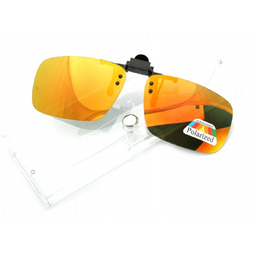 Nakładki Polaryzacyjne Okulary Korekcyjne Orange