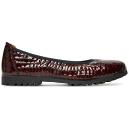 Baleriny Caprice 9-22151-45 Bordowy