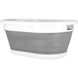 BAKOKI Składany kosz na pranie 24 l, składany