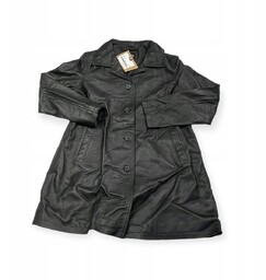 Skórzany płaszcz damski Real Leather XL