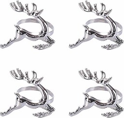 GALILEO SpA Zestaw 4 pierścieni na serwetki