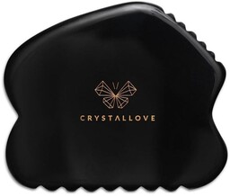 Crystallove Obsidian Contour Gua Sha Płytka do masażu