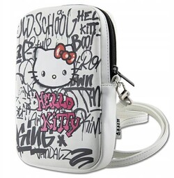Torebka na telefon Hello Kitty mini mała skórzana