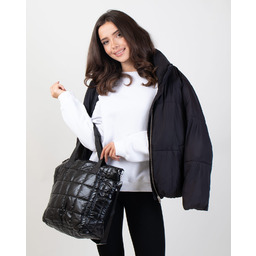 Alessio TOREBKA Damska PIKOWANA TORBA KLASYCZNA Shopper QUILTED