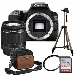 Zestaw Aparat Canon 250D 18-55 Is II akcesoria