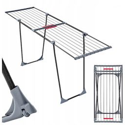 Suszarka Na Pranie Składana Stojąca Na Bieliznę Teleskopowa