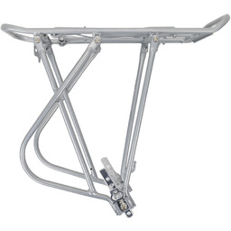 Bagażnik rowerowy tylny aluminiowy IB-KW622-02 SR srebrny uniwersalny