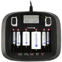 ŁADOWARKA AKUMULATORKÓW NC-900U LCD USB 8 KANAŁÓW