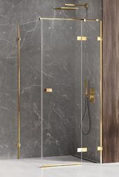 New Trendy Avexa Gold Shine kabina prostokątna 110x90x200