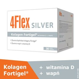 4FLEX Silver - 30 saszetek kolagen na stawy