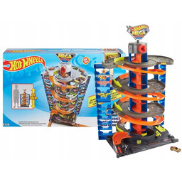 Hot Wheels Zestaw Zakręcony Garaż Parking autko Hot