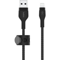 Belkin CAA010bt3MBK BoostCharge USB-A do Lightning silikonowy 3.0m,