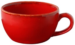Porland Filiżanka elegancka sztaplowana czerwona 250 ml, Magma