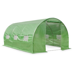 Metalowy tunel ogrodniczy 3x4,5m zielony Garden Point