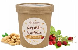 Marta Gorąca Owsianka orzechowa z poziomkami 66g