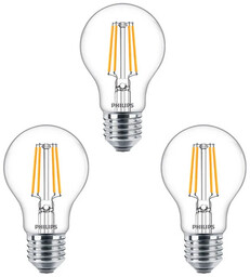 3-pack Żarówka LED 4W (470lm) Filament E27 -