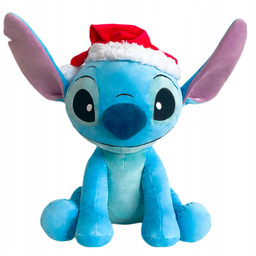 Disney Lilo&stitch Maskotka Stich Z Czapką Mikołaja Pluszak