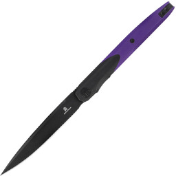Nóż składany Bestechman Lanza Black/Purple G10, Black PVD