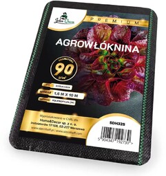 Agrowłóknina czarna 90g/m 1,6x10m AGR-11