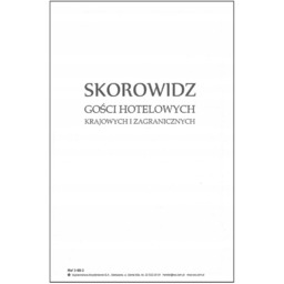 SKOROWIDZ GOŚCI HOTELOWYCH 3-65-3