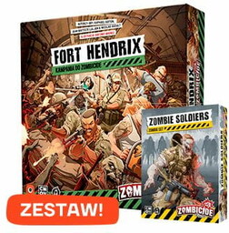 Portal Zestaw: Zombicide 2.0 Soldiers +Fort Hendrix