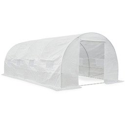 Tunel foliowy do uprawy roślin 3x6m biały Garden