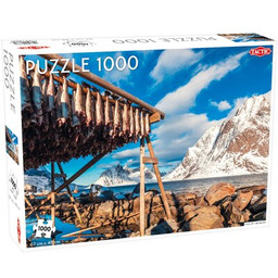 TACTIC Puzzle Lovers Fish on the Racks 58673