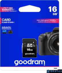 GOODRAM Karta SD 16GB Class 10 UHS