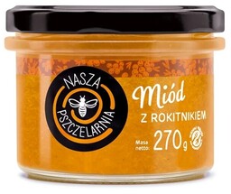 Miód z rokitnikiem Nasza Pszczelarnia 270g