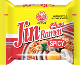 Zupa makaronowa Jin Ramen Spicy, bardzo ostra 120g