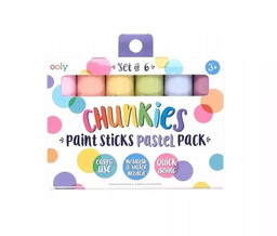 Farba w kredce Chunkies Paint Sticks pastel 6szt.