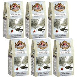 BASILUR Winter Tea Czarna herbata liściasta z dodatkiem