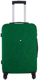 Walizka średnia Semi Line T5622-4 Zielony