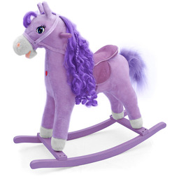 Milly Mally, koń na biegunach Princess fiolet