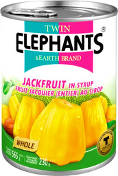 Żółty jackfruit w słodkim syropie 565g - Twin