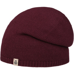 Czapka Beanie z Kaszmirem by Roeckl, bordowy, One