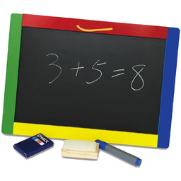 Viga Toys VIGA Drewniana Dwustronna Tablica Magnetyczna Kredowa