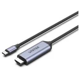 Unitek V1423BGY01 USB-C do HDMI 8K 1,8m Szary