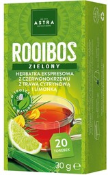 Astra Rooibos zielony z trawą cytrynową i limonką