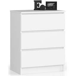 Komoda Akord 60 x 40 x 77cm biały