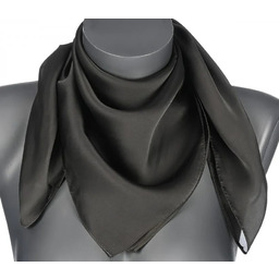 Chusta damska apaszka SATYNOWA gawroszka wielofunkcyjna ciemny zielony