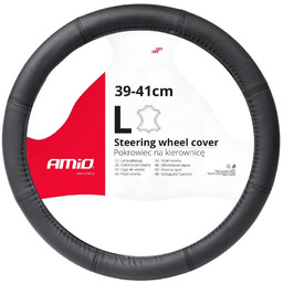 AMiO 03547 Pokrowiec na kierownicę Ø: 39-41cm, Sztuczna