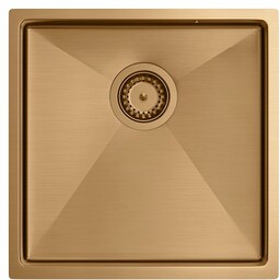 QUADRON Zlewozmywak 44x44 PAUL miedziany MF4444PVDBSC1_U (WPR45) *