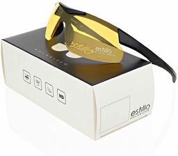 Estillo Rozjaśniające okulary sportowe do jazdy nocą polaryzacyjne