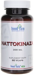Invent Farm, Nattokinaza 300 mg, Suplement diety, 60