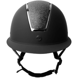 Horze Kask jeździecki AURORA - black/dark grey